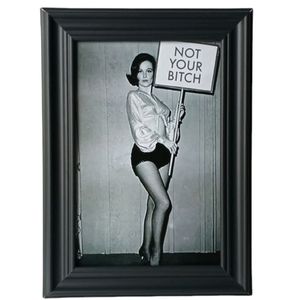 Not Your Bit@h Fem Vin Edgy Alternative  Retro Beauty Fashion Trendy Nostalgia